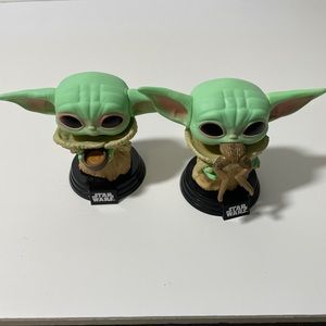 2 Grogu (Baby Yoda) Funko Pops